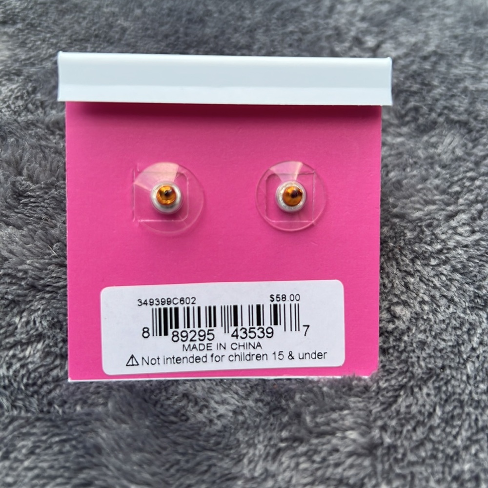 Betsey Johnson Strawberry Earring - Picture 2 of 2